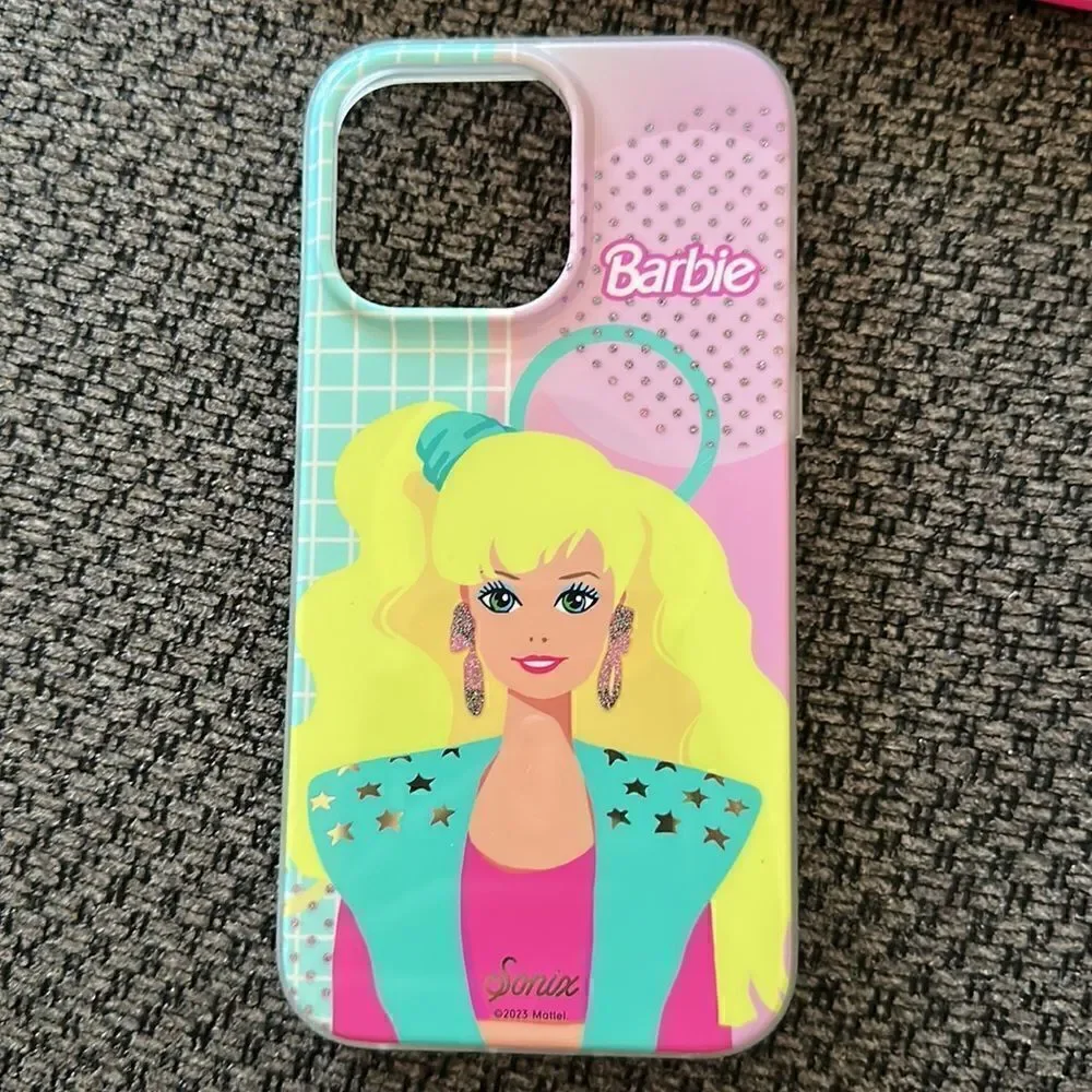 NWT iphone 14 pro max Barbie Sonix case